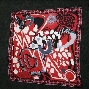 Christian Lacroix silk twill scarf